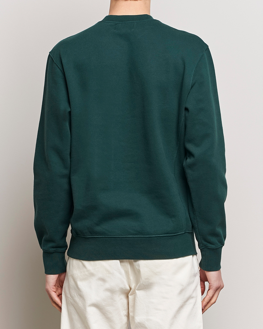 Mies | Puserot | Palmes | Dog Crew Neck Sweatshirt Dark Green