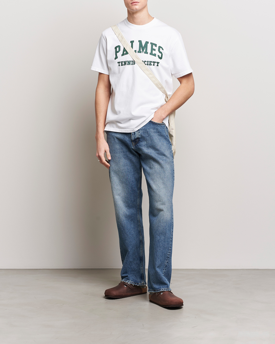 Mies | T-paidat | Palmes | Ivan T-Shirt White