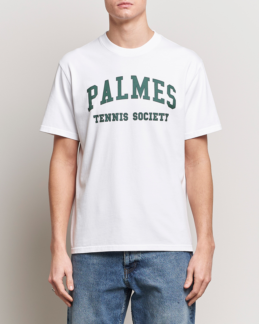 Mies | T-paidat | Palmes | Ivan T-Shirt White