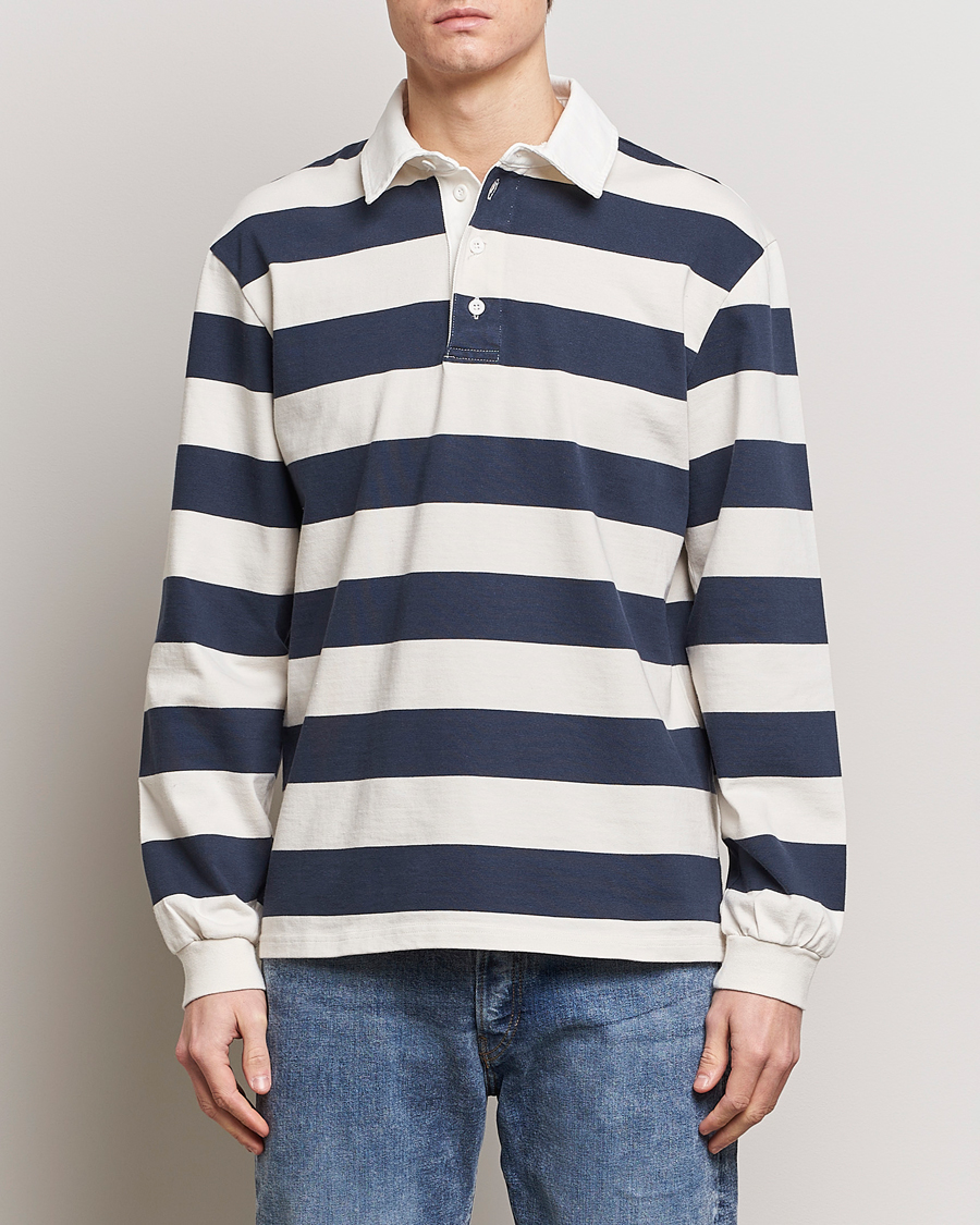 Mies | Puserot | Palmes | Colt Rugby Shirt Navy/White