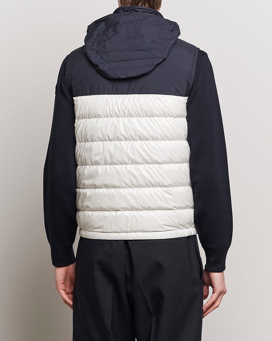 Mies | Takit | Moncler | Cerces Down Vest Off White/Navy