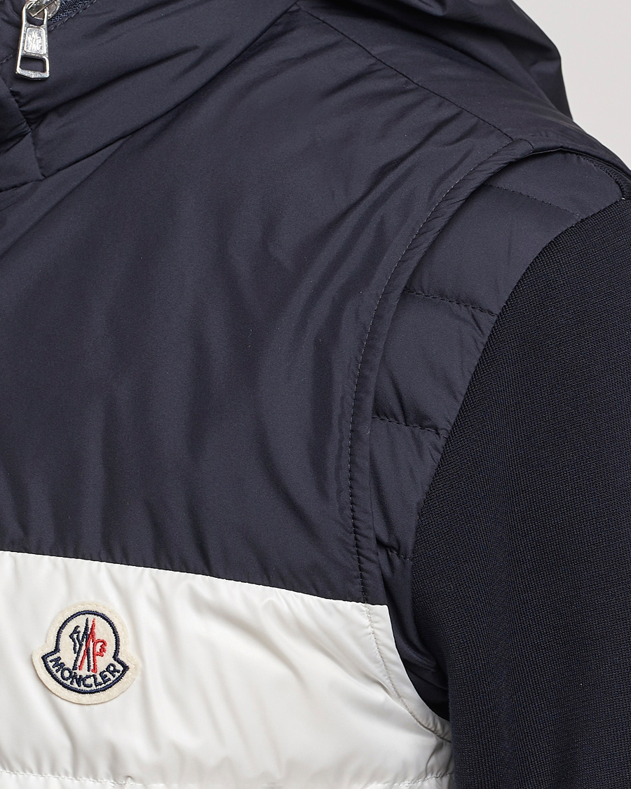 Mies | Takit | Moncler | Cerces Down Vest Off White/Navy