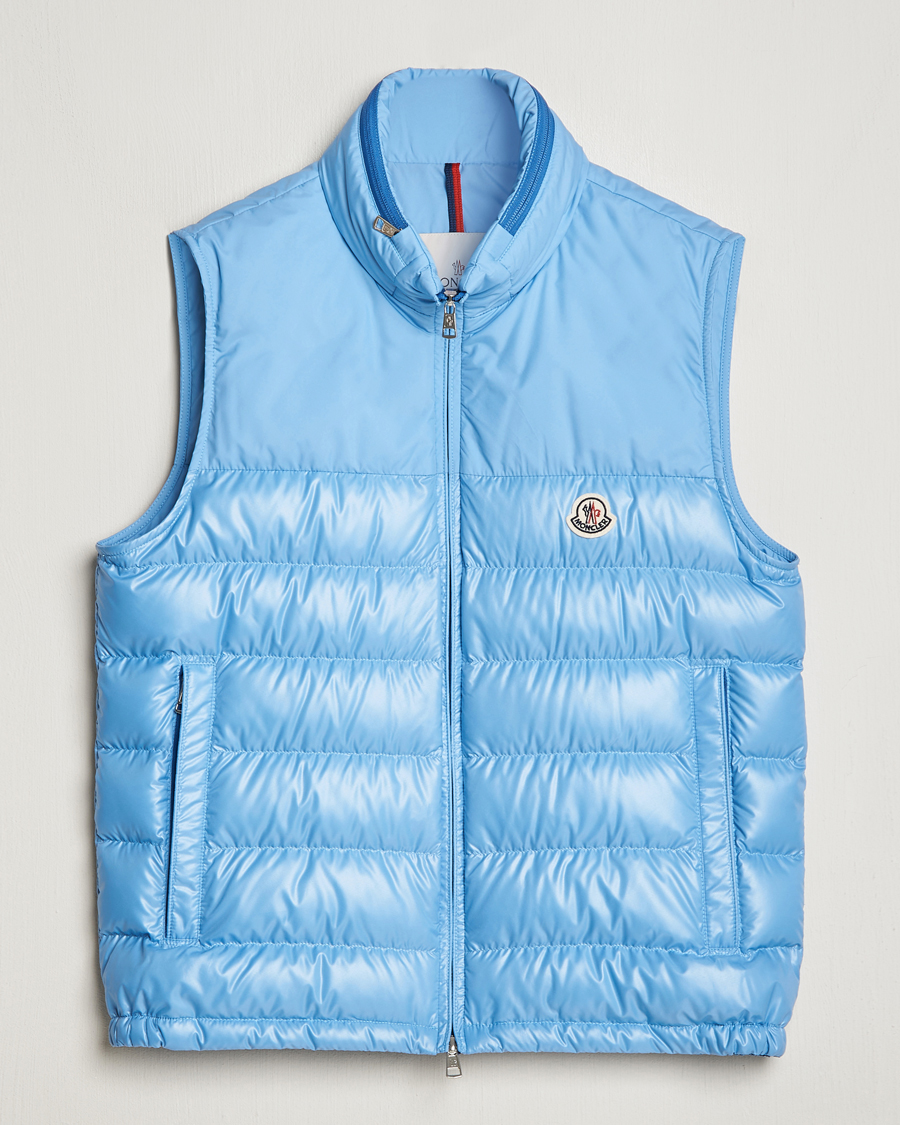 Mies | Takit | Moncler | Cerces Down Vest Light Blue