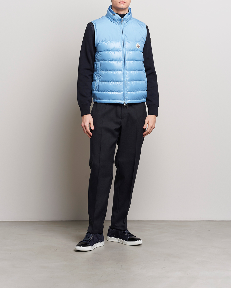 Mies | Takit | Moncler | Cerces Down Vest Light Blue