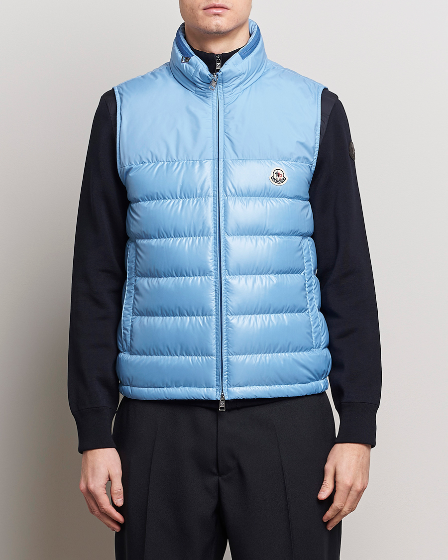 Mies | Takit | Moncler | Cerces Down Vest Light Blue