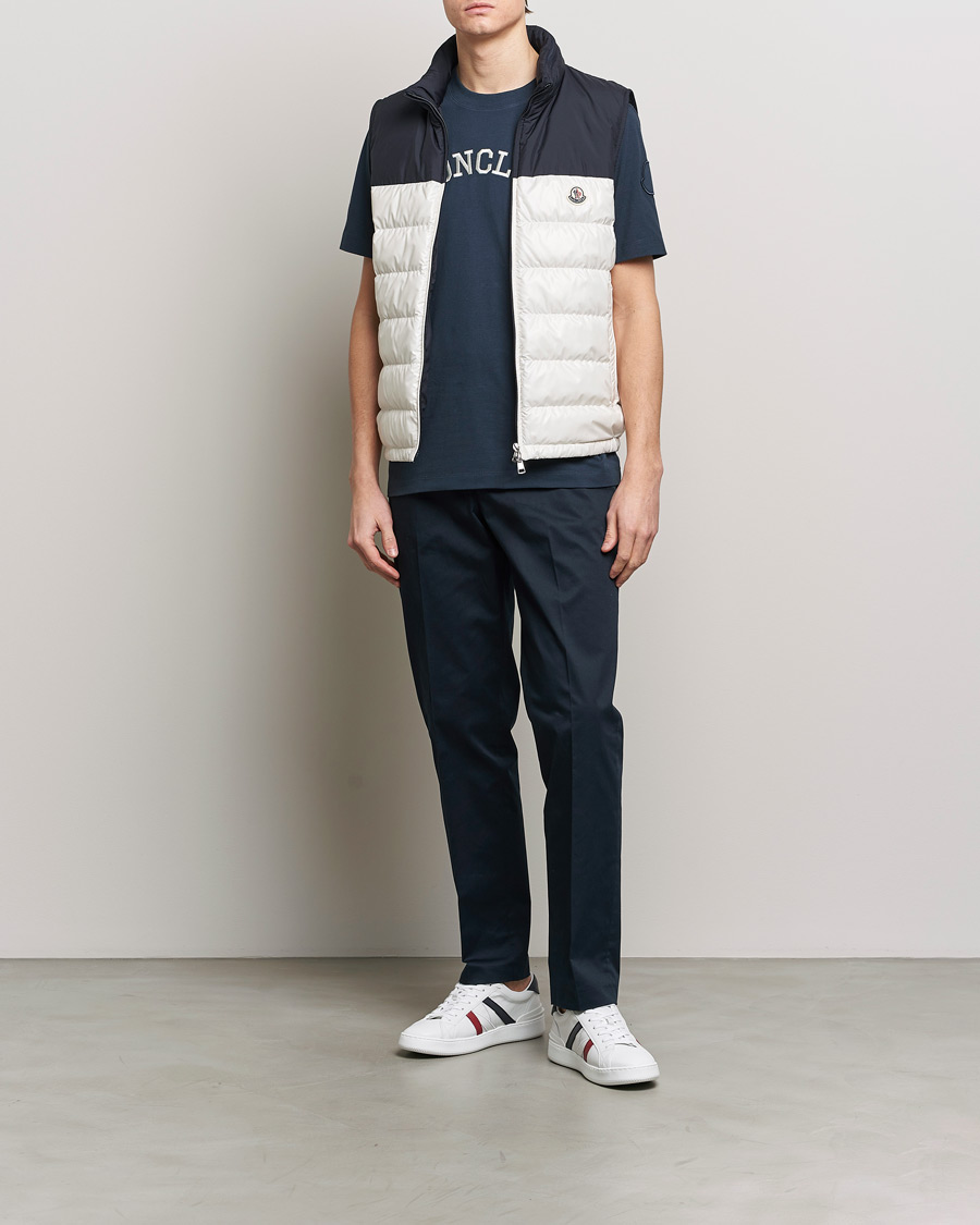 Mies | Housut | Moncler | Contrast Banded Trousers Navy
