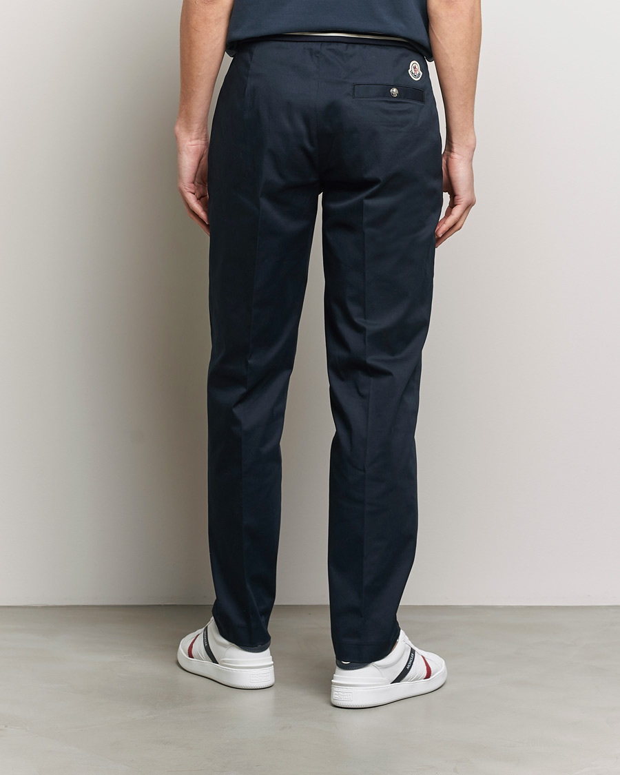 Mies | Housut | Moncler | Contrast Banded Trousers Navy