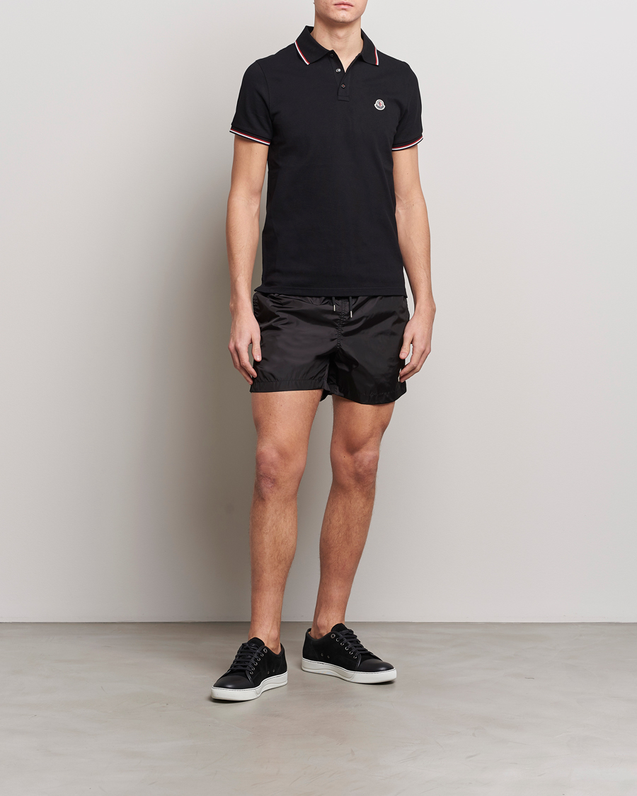 Mies | Uimahousut | Moncler | Nylon Swim Shorts Black