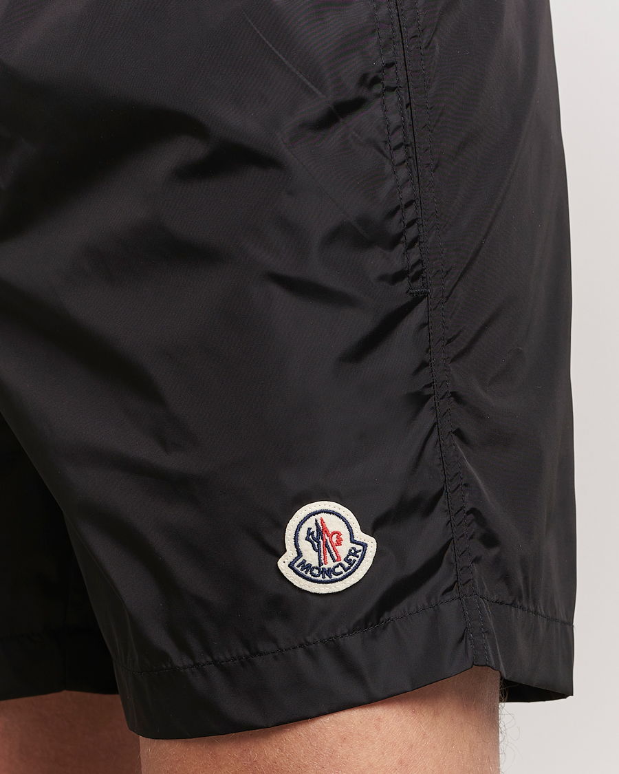 Mies | Uimahousut | Moncler | Nylon Swim Shorts Black