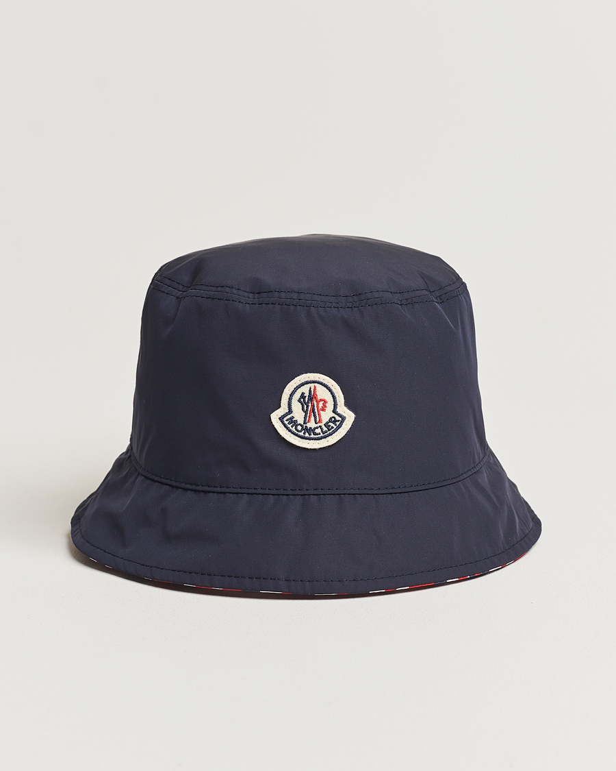 Mies | Moncler Nylon Bucket Hat Navy | Moncler | Nylon Bucket Hat Navy