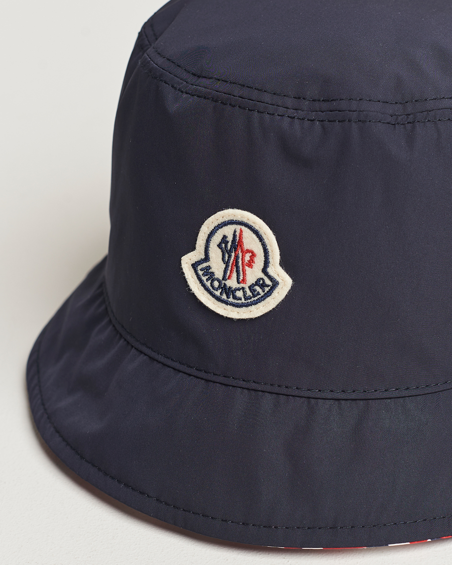 Mies | Moncler Nylon Bucket Hat Navy | Moncler | Nylon Bucket Hat Navy