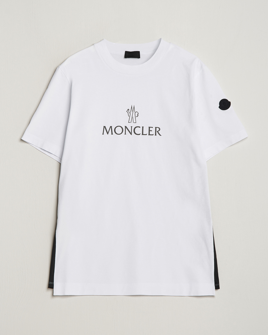 Mies | T-paidat | Moncler | Reflective Logo T-Shirt White