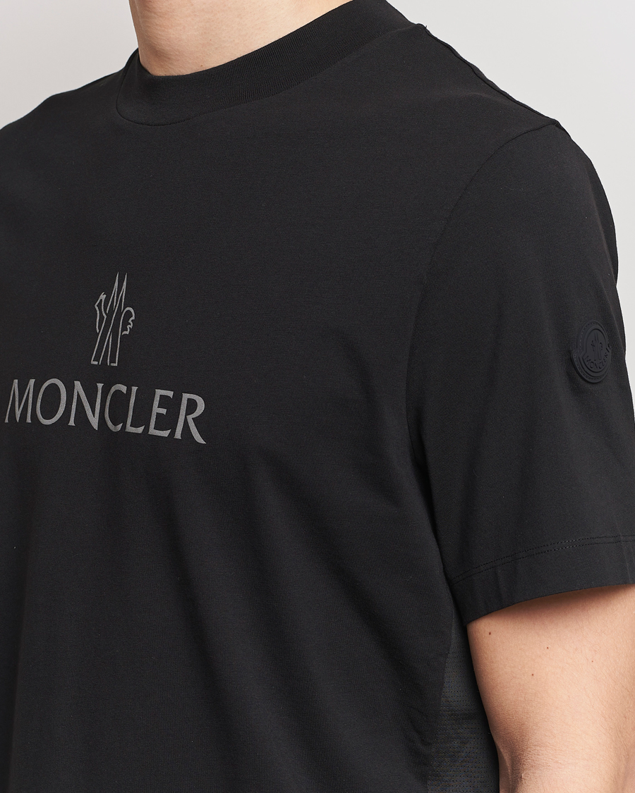 Mies | T-paidat | Moncler | Reflective Logo T-Shirt Black