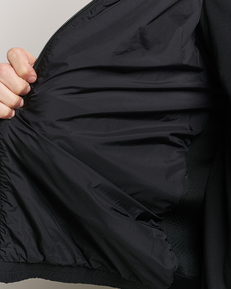 Mies | Puserot | Moncler | Hooded Hybrid Zip Cardigan Black