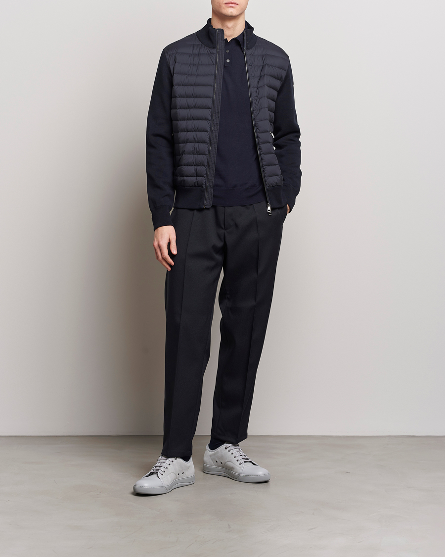 Mies | Puserot | Moncler | Light Hybrid Zip Jacket Navy
