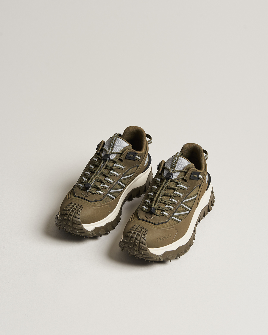 Mies | Moncler Trailgrip Low Sneakers Military Green | Moncler | Trailgrip Low Sneakers Military Green