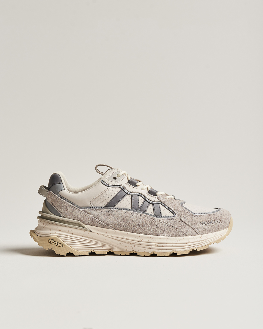 Mies | Moncler Lite Runner Sneakers Light Grey | Moncler | Lite Runner Sneakers Light Grey