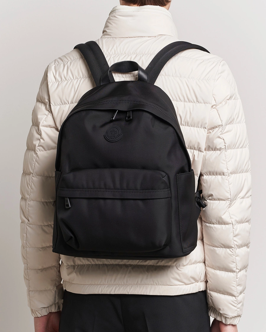 Men | Backpacks | Moncler | Pierrick Nylon Backpack Black