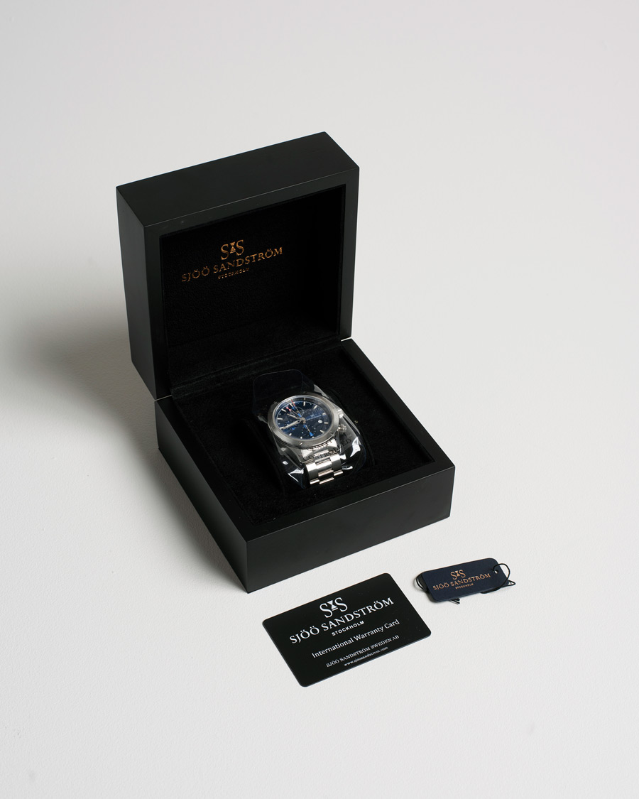 Mies | Sjöö Sandström Pre-Owned UTC Extreme 1 Blue Steel Silver | Sjöö Sandström Pre-Owned | UTC Extreme 1 Blue Steel Silver