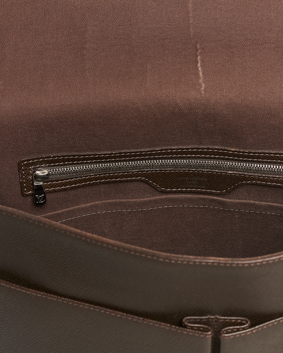 Mies | Louis Vuitton Pre-Owned Alexei Leather Messenger Bag Leather Brown | Louis Vuitton Pre-Owned | Alexei Leather Messenger Bag Leather Brown