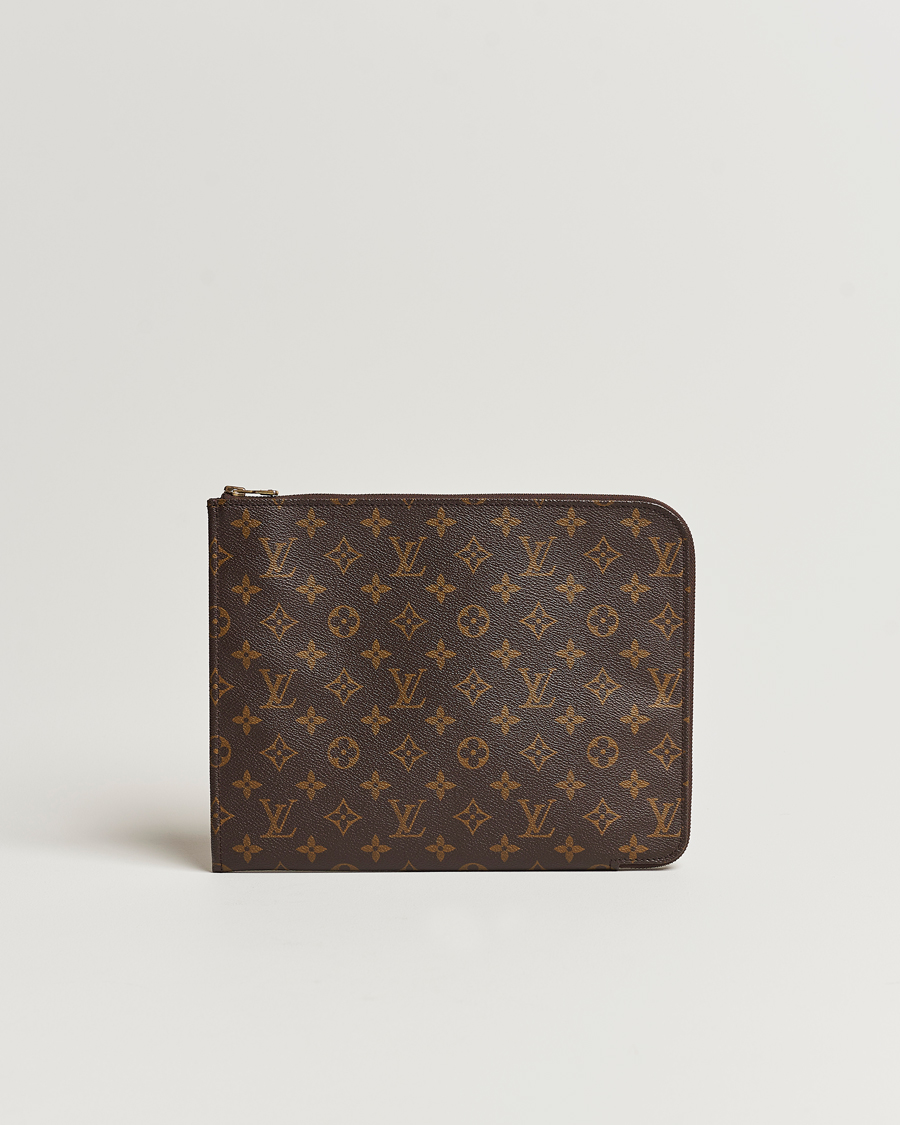 Mies | Louis Vuitton Pre-Owned Posh Documan Document Bag Monogram | Louis Vuitton Pre-Owned | Posh Documan Document Bag Monogram