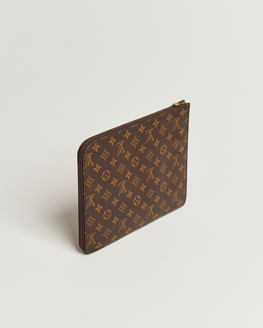 Mies | Louis Vuitton Pre-Owned Posh Documan Document Bag Monogram | Louis Vuitton Pre-Owned | Posh Documan Document Bag Monogram