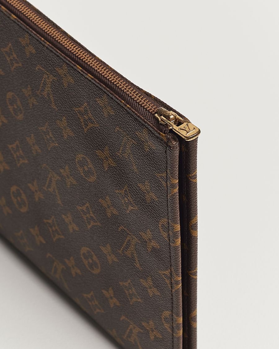 Mies | Louis Vuitton Pre-Owned Posh Documan Document Bag Monogram | Louis Vuitton Pre-Owned | Posh Documan Document Bag Monogram