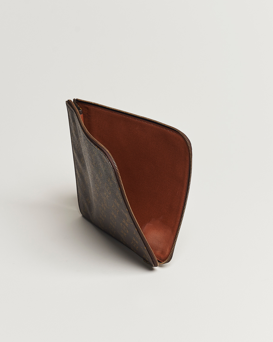 Mies | Louis Vuitton Pre-Owned Posh Documan Document Bag Monogram | Louis Vuitton Pre-Owned | Posh Documan Document Bag Monogram