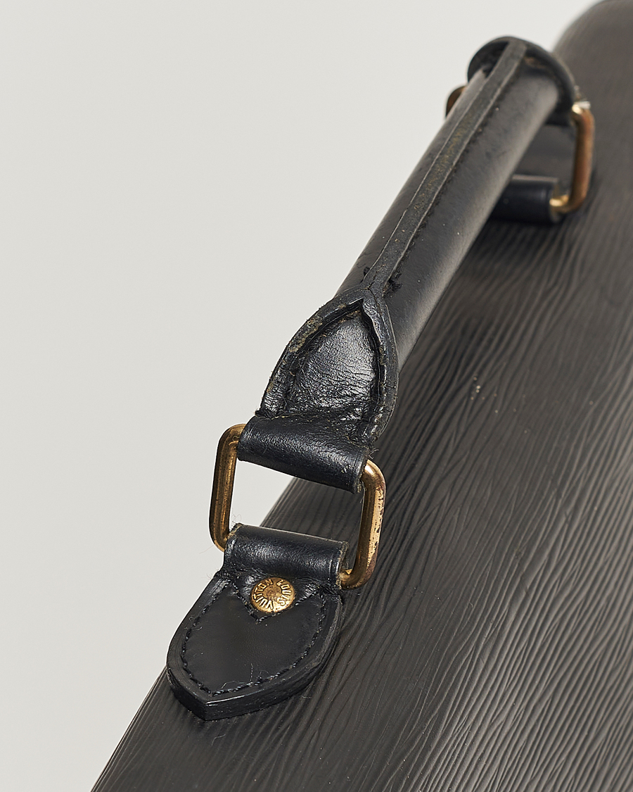 Mies | Louis Vuitton Pre-Owned Serviette Ambassadeur Epi Leather Breifcase Black | Louis Vuitton Pre-Owned | Serviette Ambassadeur Epi Leather Breifcase Black