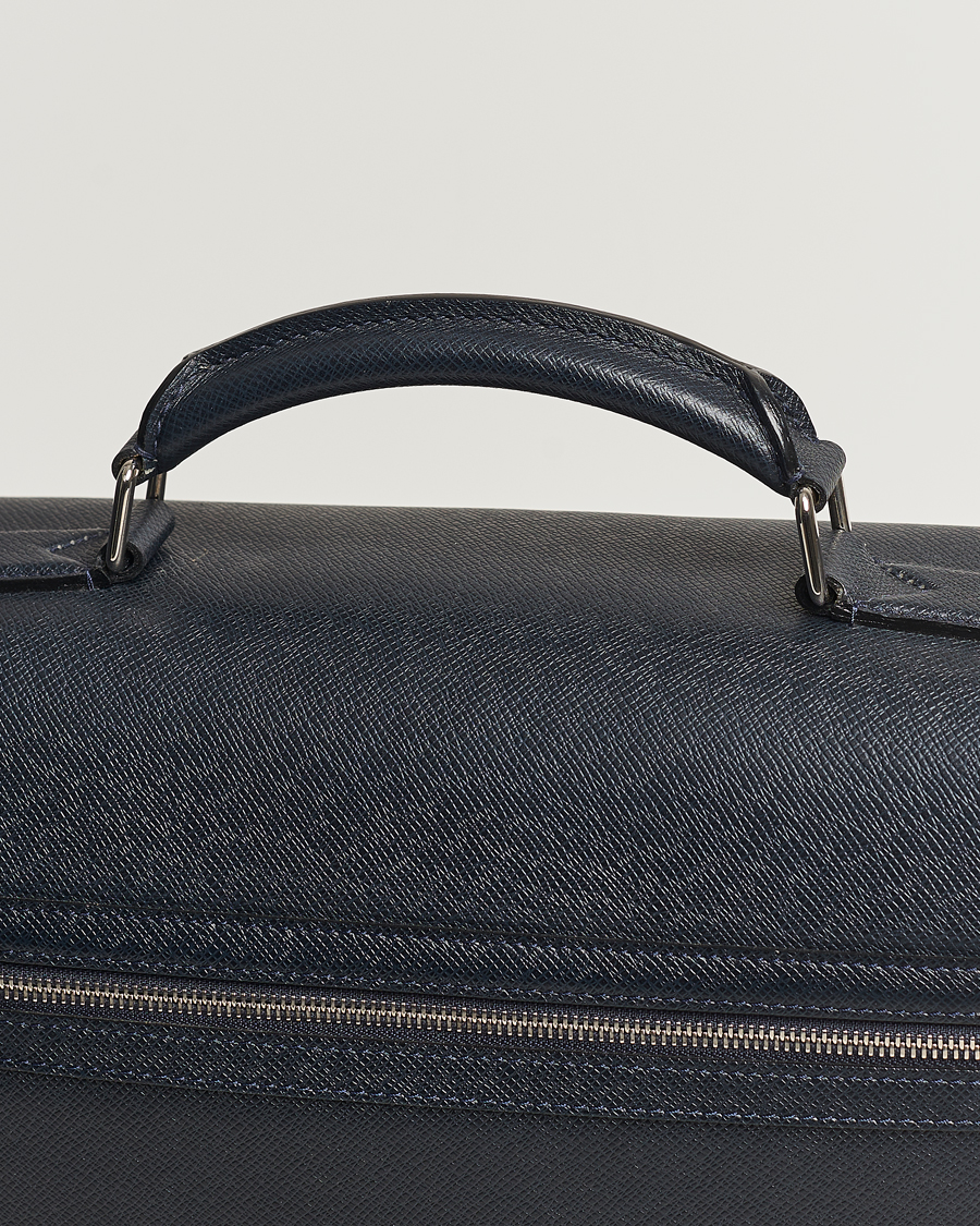 Mies | Louis Vuitton Pre-Owned Vassili Briefcase Navy | Louis Vuitton Pre-Owned | Vassili Briefcase Navy