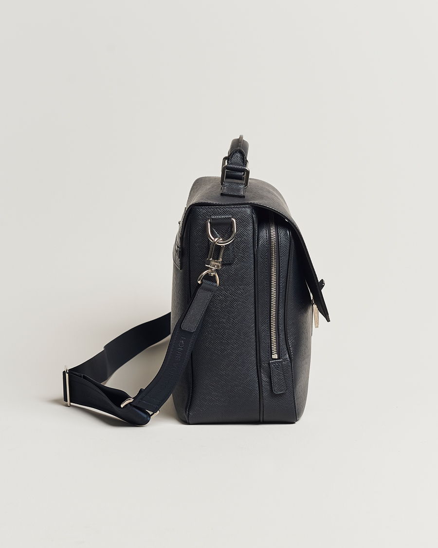 Mies | Louis Vuitton Pre-Owned Vassili Briefcase Navy | Louis Vuitton Pre-Owned | Vassili Briefcase Navy