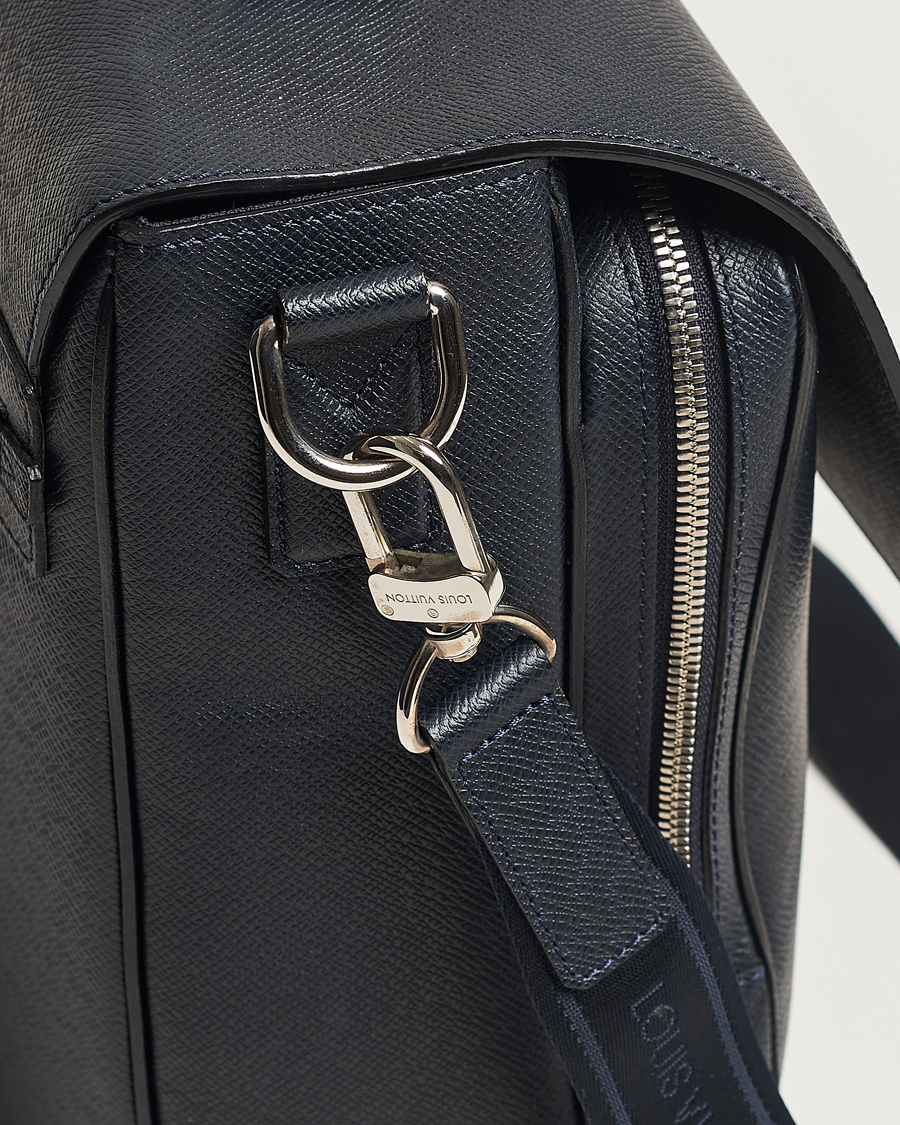 Mies | Louis Vuitton Pre-Owned Vassili Briefcase Navy | Louis Vuitton Pre-Owned | Vassili Briefcase Navy