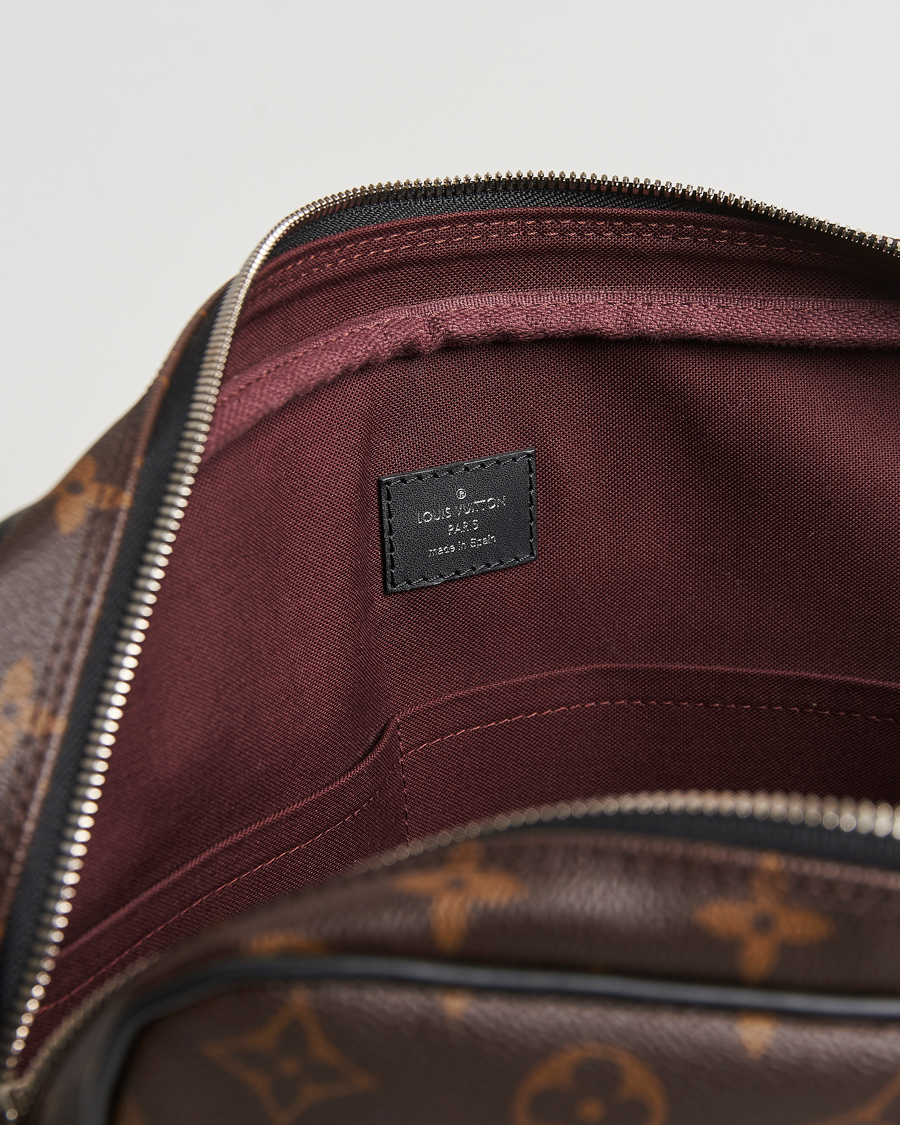 Mies | Louis Vuitton Pre-Owned Porte-Documents Voyage Briefcase Monogram Macassar | Louis Vuitton Pre-Owned | Porte-Documents Voyage Briefcase Monogram Macassar