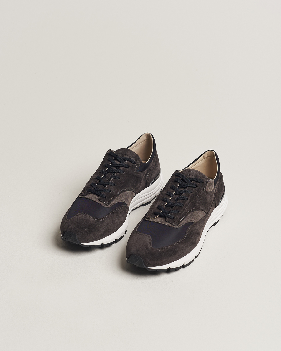 Mies | Sweyd Way Suede Running Sneaker Faded Black | Sweyd | Way Suede Running Sneaker Faded Black