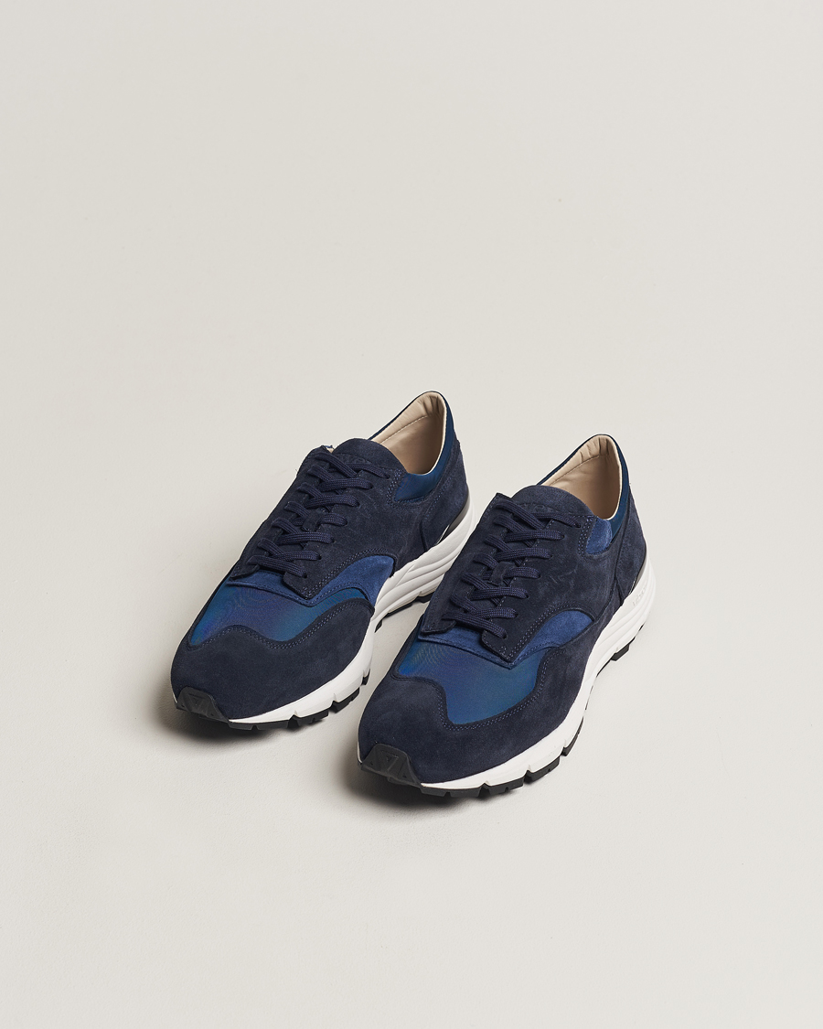 Mies | Contemporary Creators | Sweyd | Way Suede Running Sneaker Navy