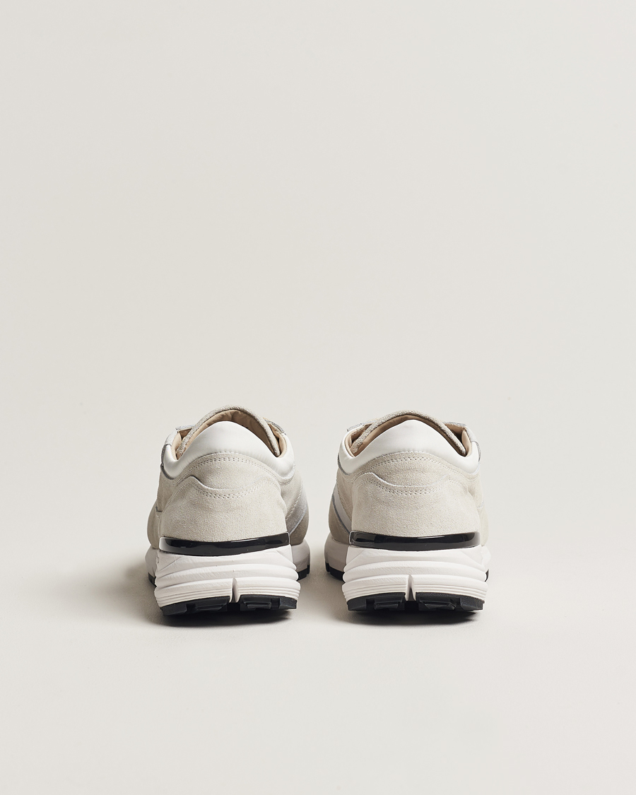 Mies | Sweyd Way Suede Running Sneaker White/Grey | Sweyd | Way Suede Running Sneaker White/Grey