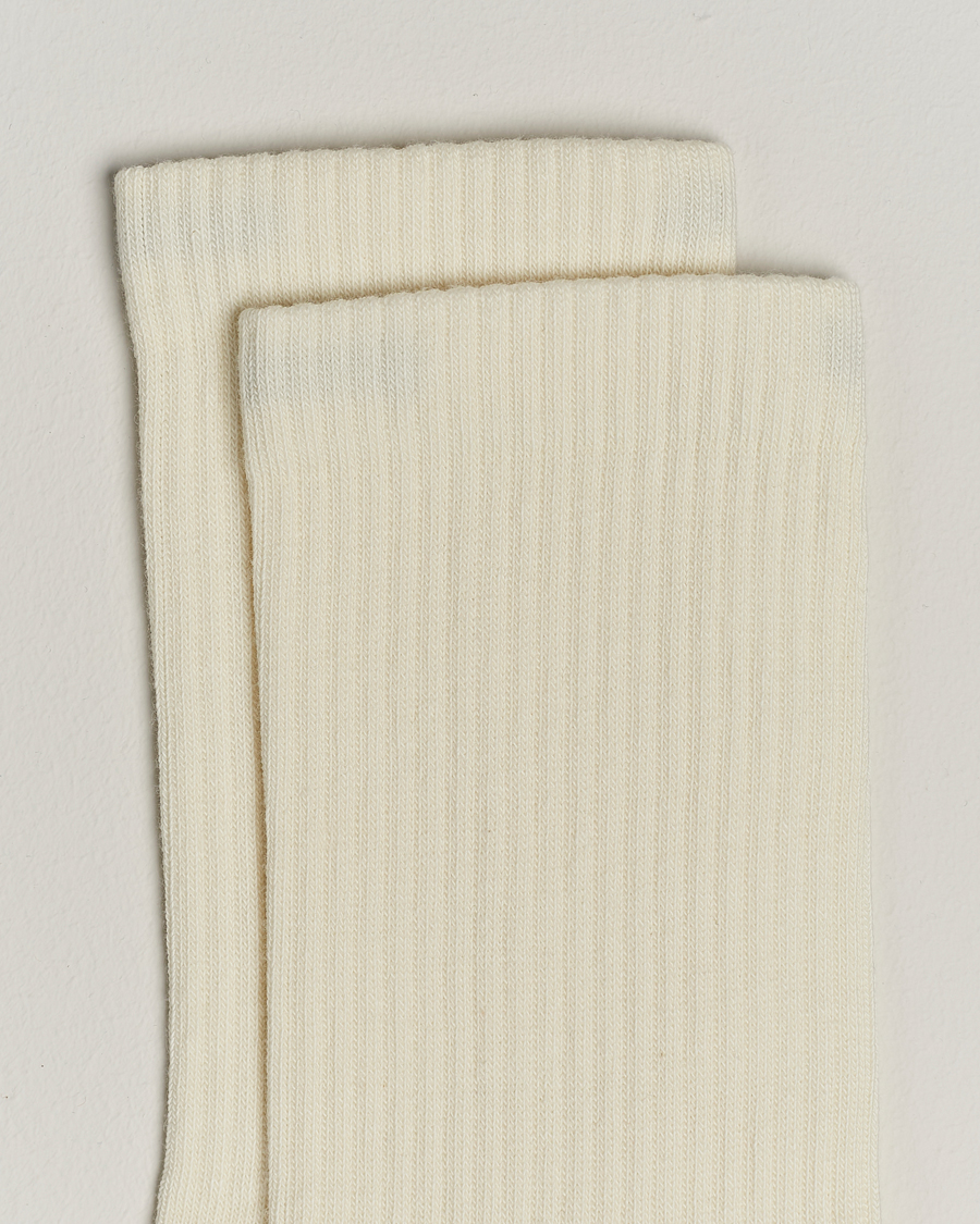 Mies | Alusvaatteet | Sweyd | Crew Cotton Socks White