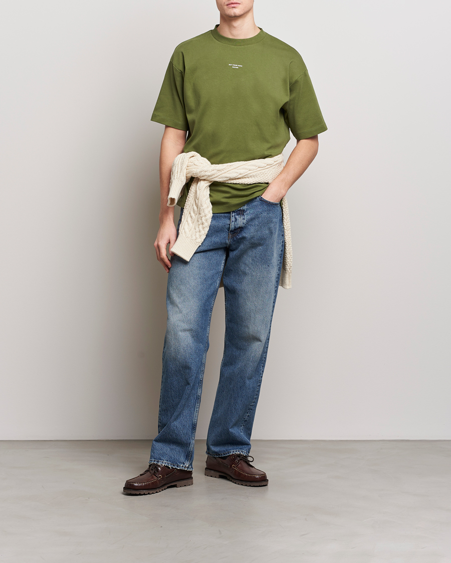 Mies | T-paidat | Drôle de Monsieur | Classic NFPM T-Shirt Khaki