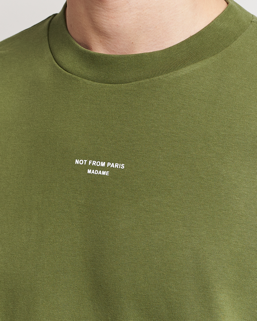 Mies | T-paidat | Drôle de Monsieur | Classic NFPM T-Shirt Khaki