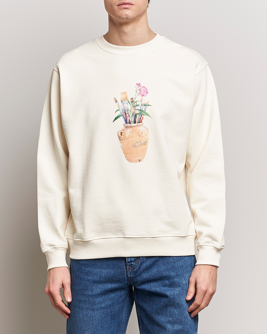 Mies | Puserot | Drôle de Monsieur | Pinceaux Sweatshirt Cream