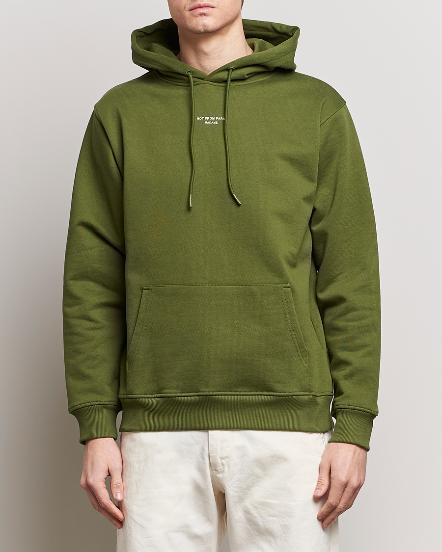 Mies | Puserot | Drôle de Monsieur | Classic NFPM Hoodie Khaki