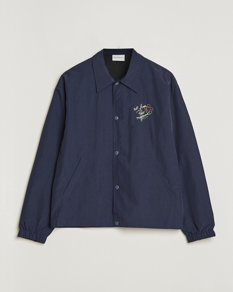 Mies | Takit | Drôle de Monsieur | La Veste Slogan Jacket Navy
