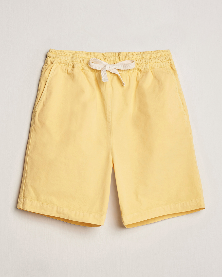 Mies | Shortsit | Drôle de Monsieur | Drawstring Shorts Light Yellow
