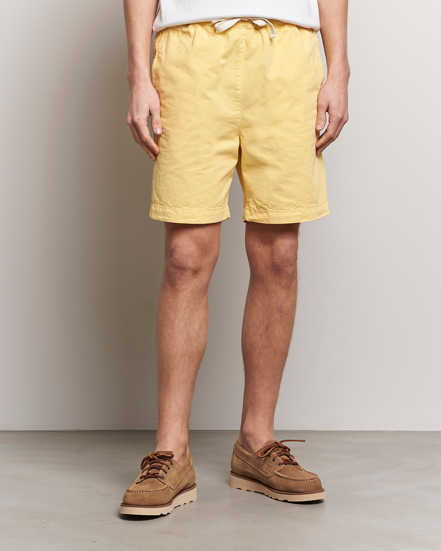 Mies | Shortsit | Drôle de Monsieur | Drawstring Shorts Light Yellow