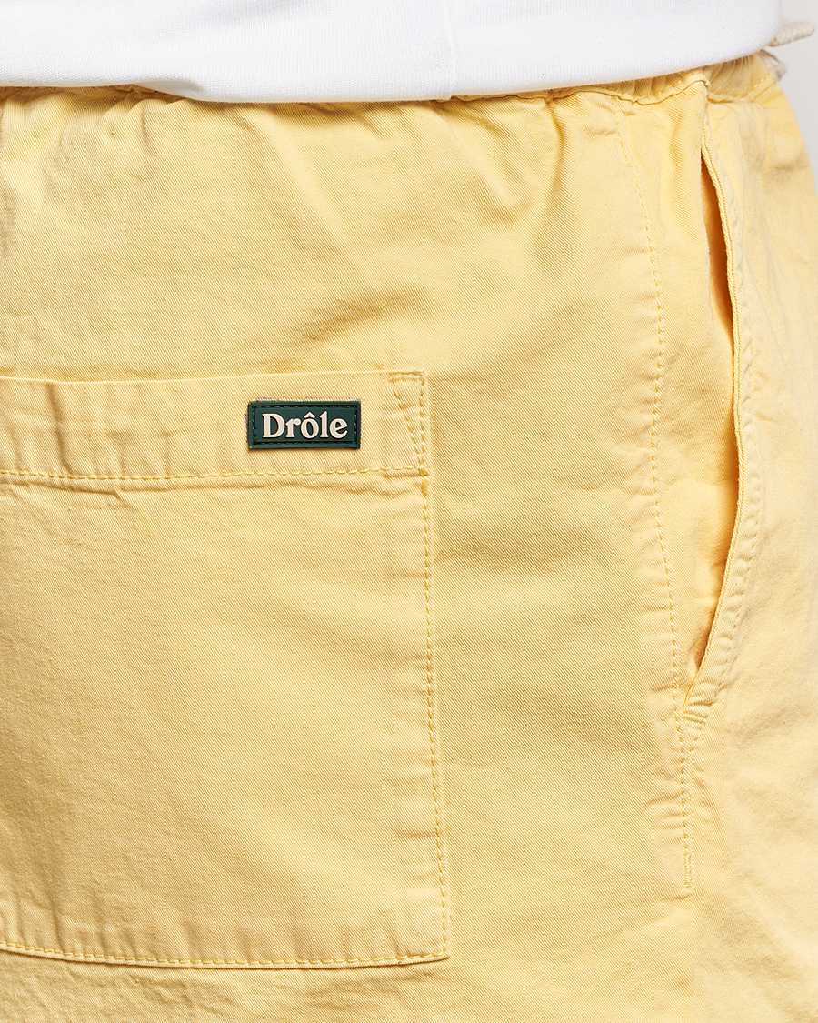 Mies | Shortsit | Drôle de Monsieur | Drawstring Shorts Light Yellow