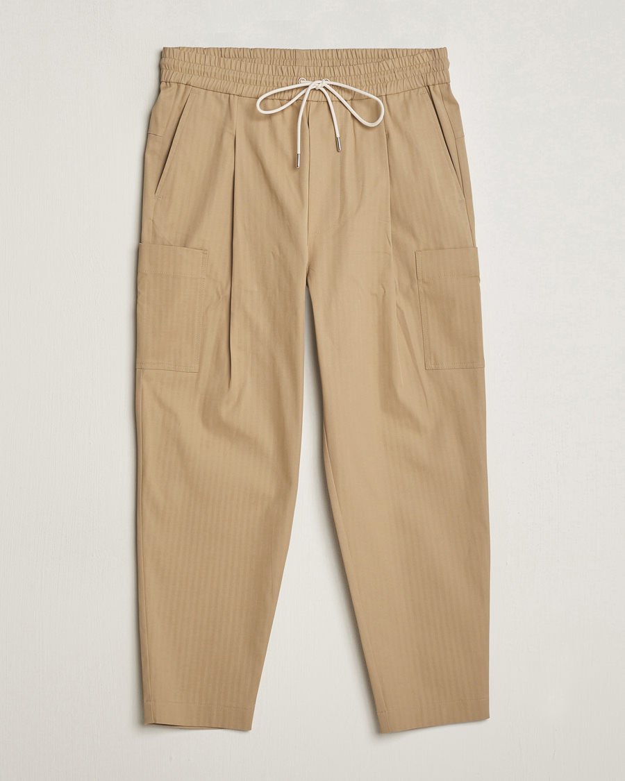 Mies | Housut | Drôle de Monsieur | Drawstring Pants Beige