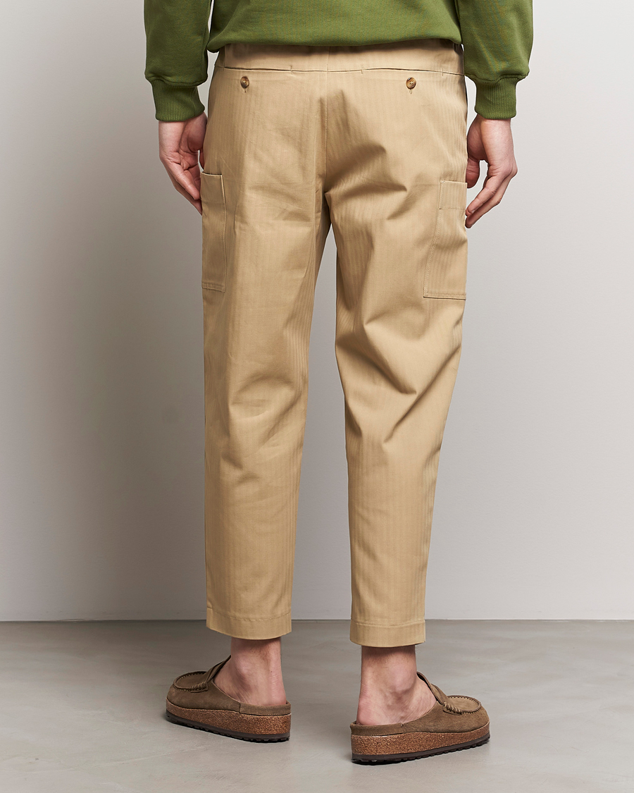 Mies | Housut | Drôle de Monsieur | Drawstring Pants Beige