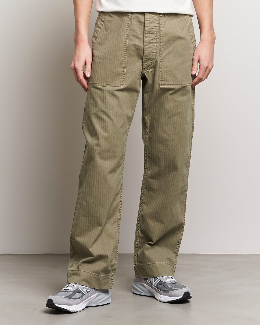 Mies | Housut | RRL | Army Utility Pants Brewster Green