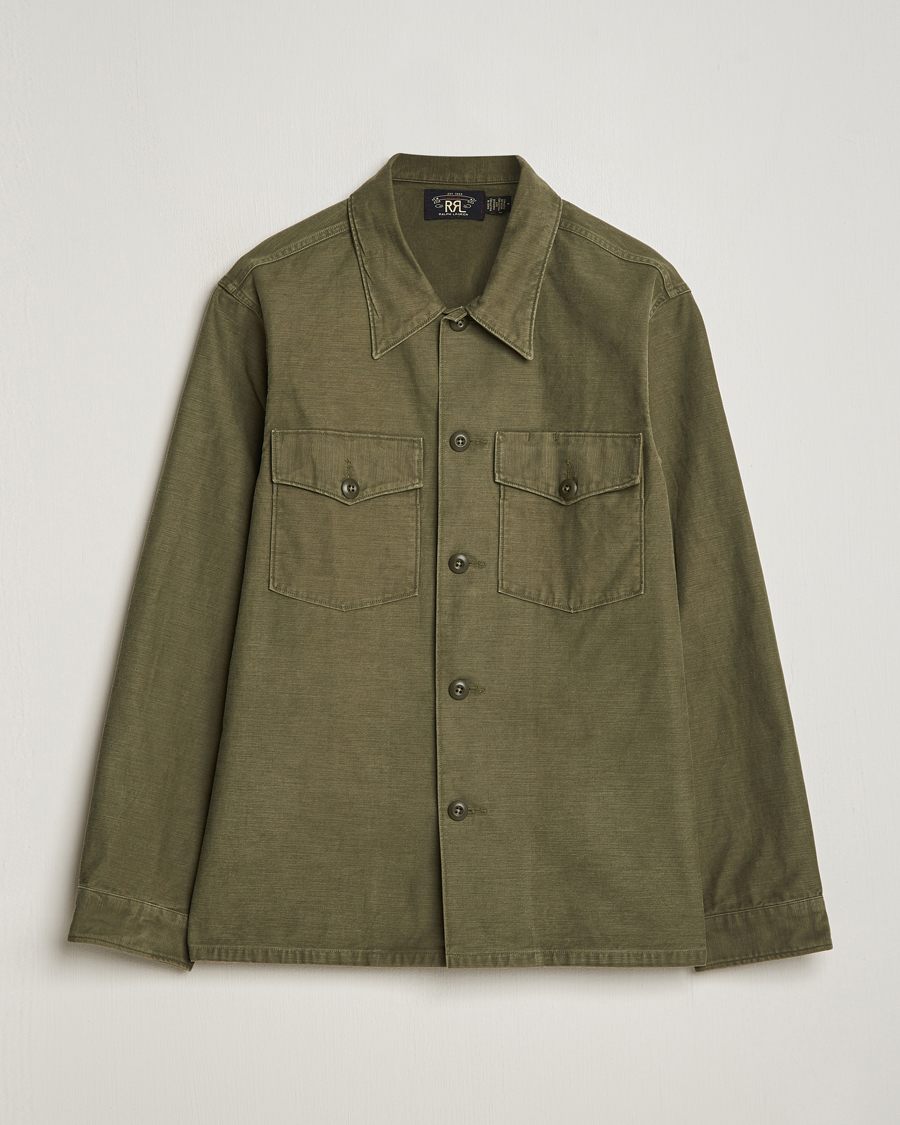 Mies | Kauluspaidat | RRL | Regiment Overshirt Olive