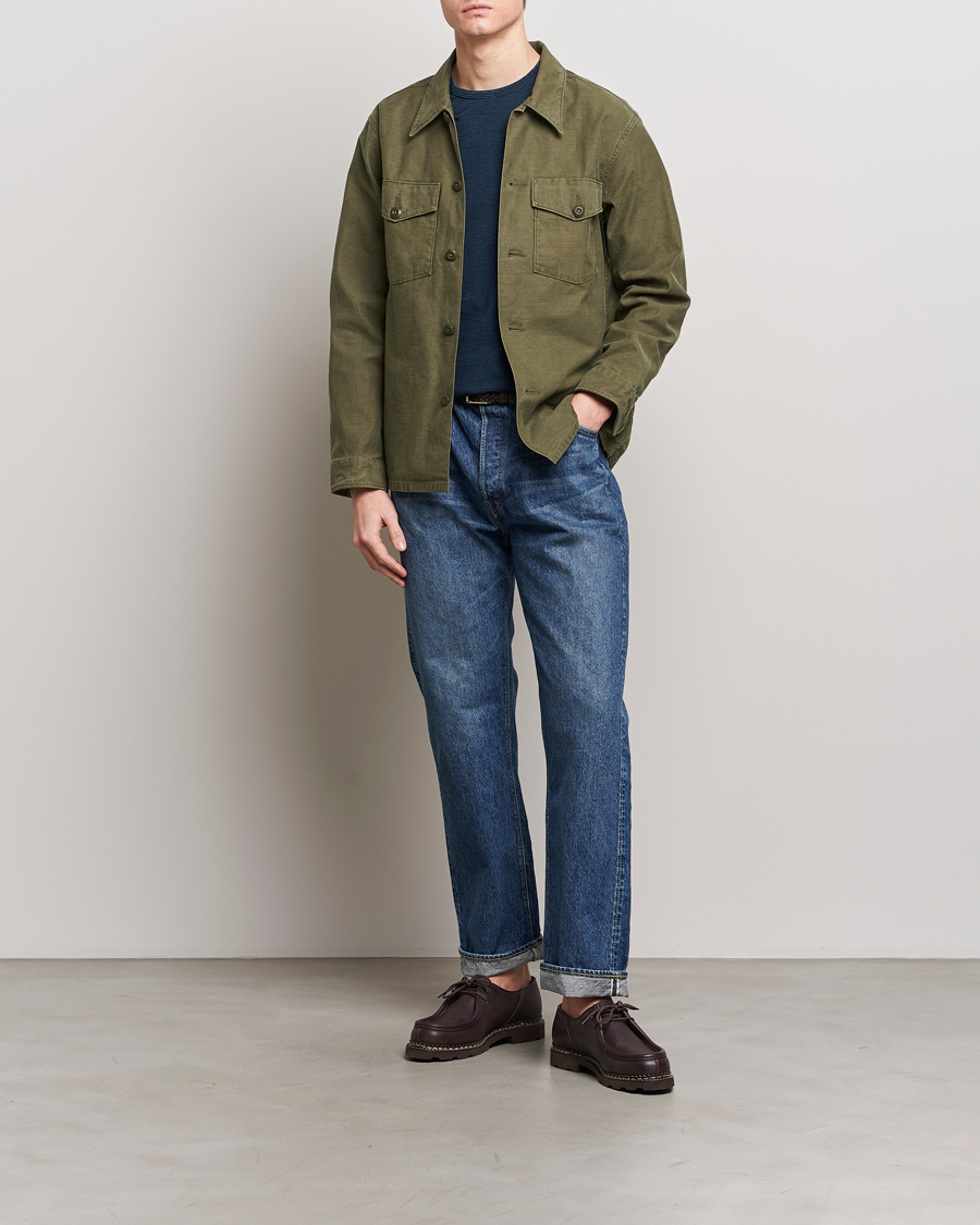 Mies | Kauluspaidat | RRL | Regiment Overshirt Olive